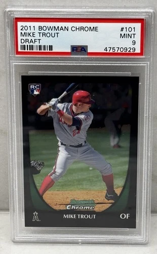 2011 Bowman Chrome Mike Trout #101