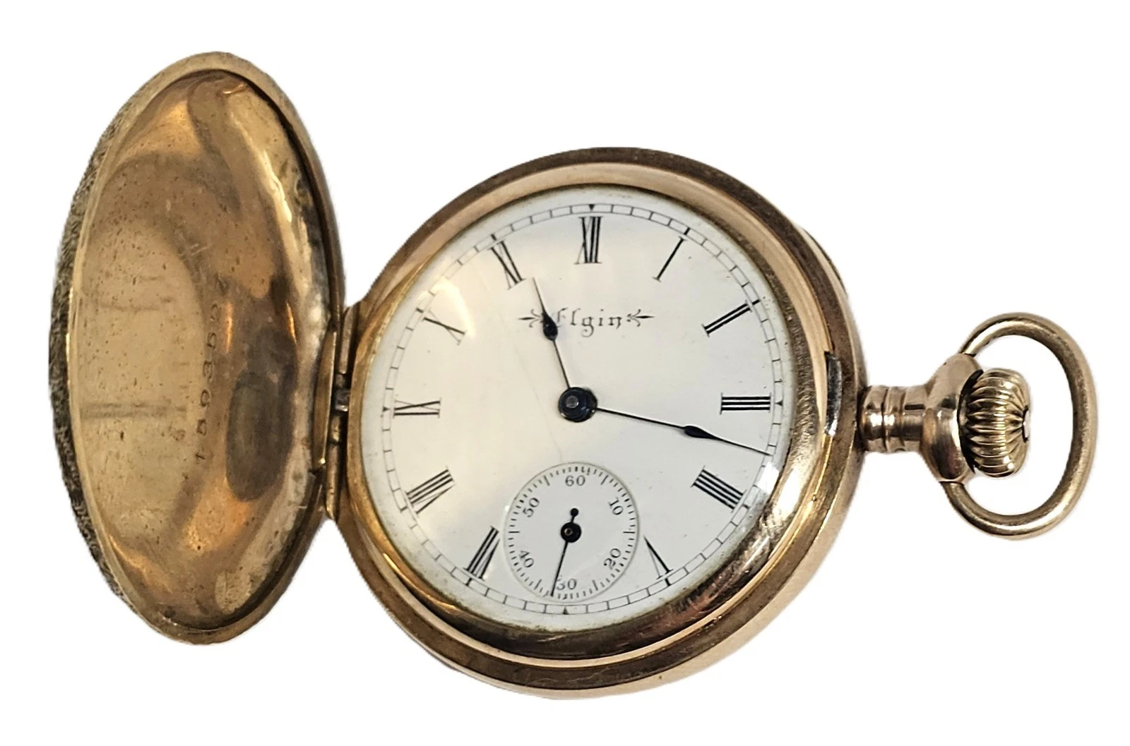 Elgin Ladies Pocket Watch Gold-Filled