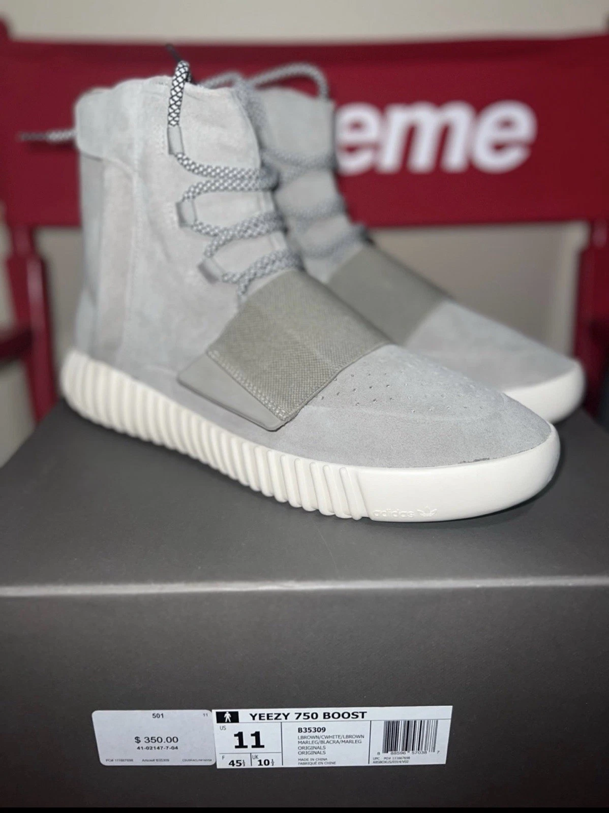Adidas Yeezy 750 Boost OG Light Brown