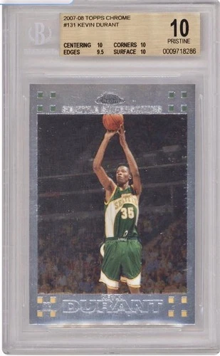 2007 Topps Chrome Kevin Durant #131