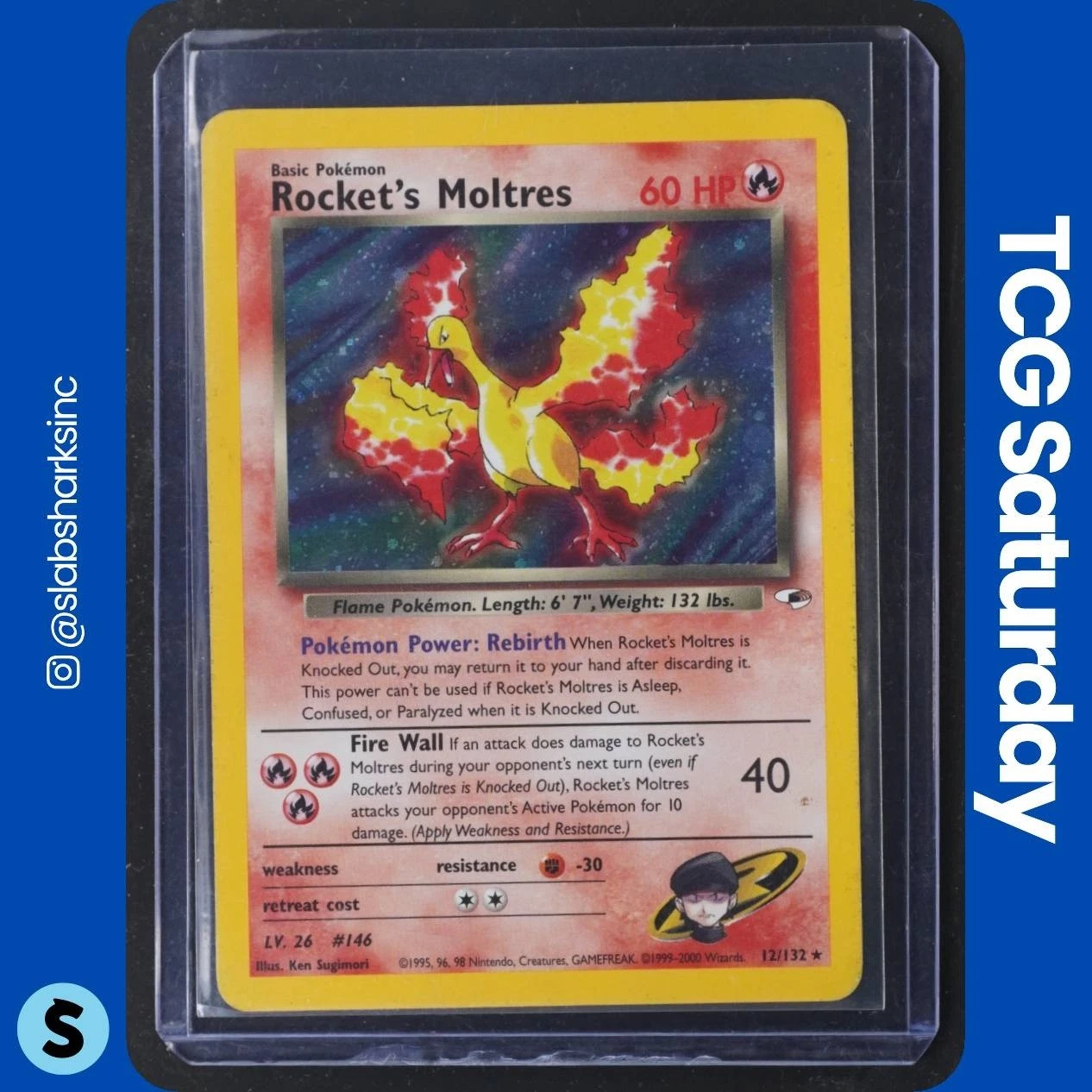 Rocket's Moltres Gym Heroes #12