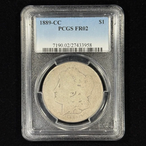 1889-CC Morgan Dollar