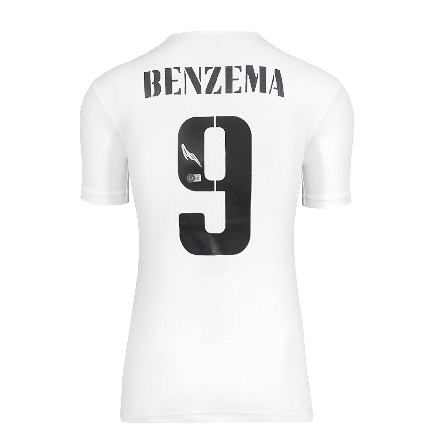 Karim Benzema Signed Real Madrid T-Shirt