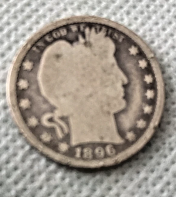 1896-S Barber Quarter