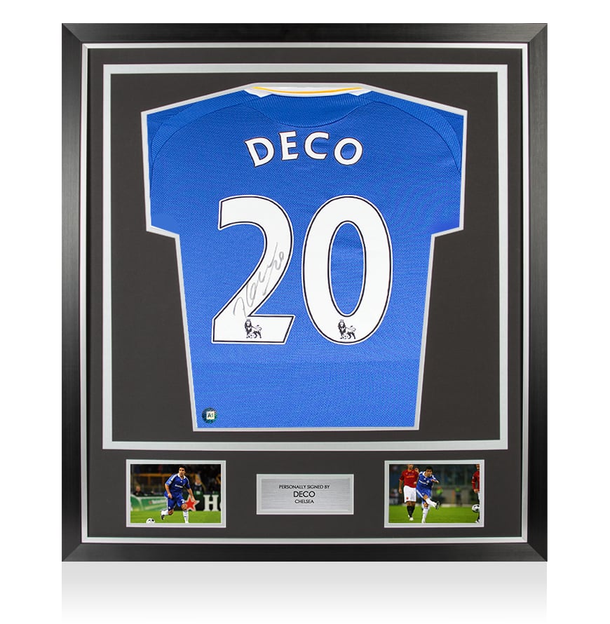 Deco Signed Chelsea Jersey