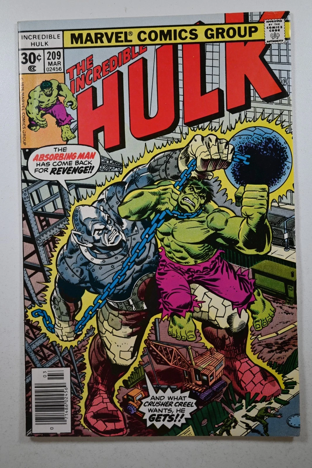 Incredible Hulk #209