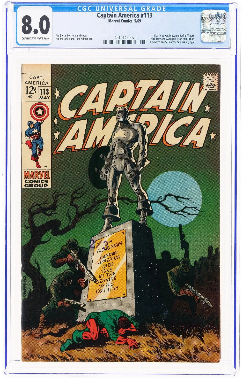 Captain America #113