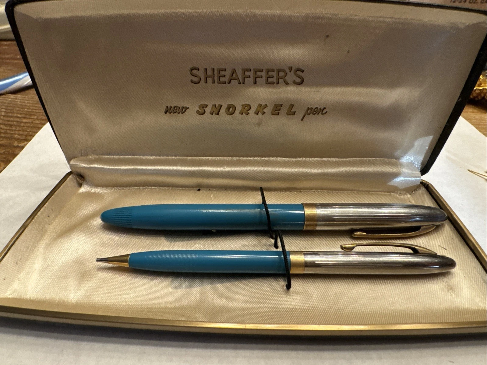 Sheaffer'S Admiral Fountain Pen And Pencil Set