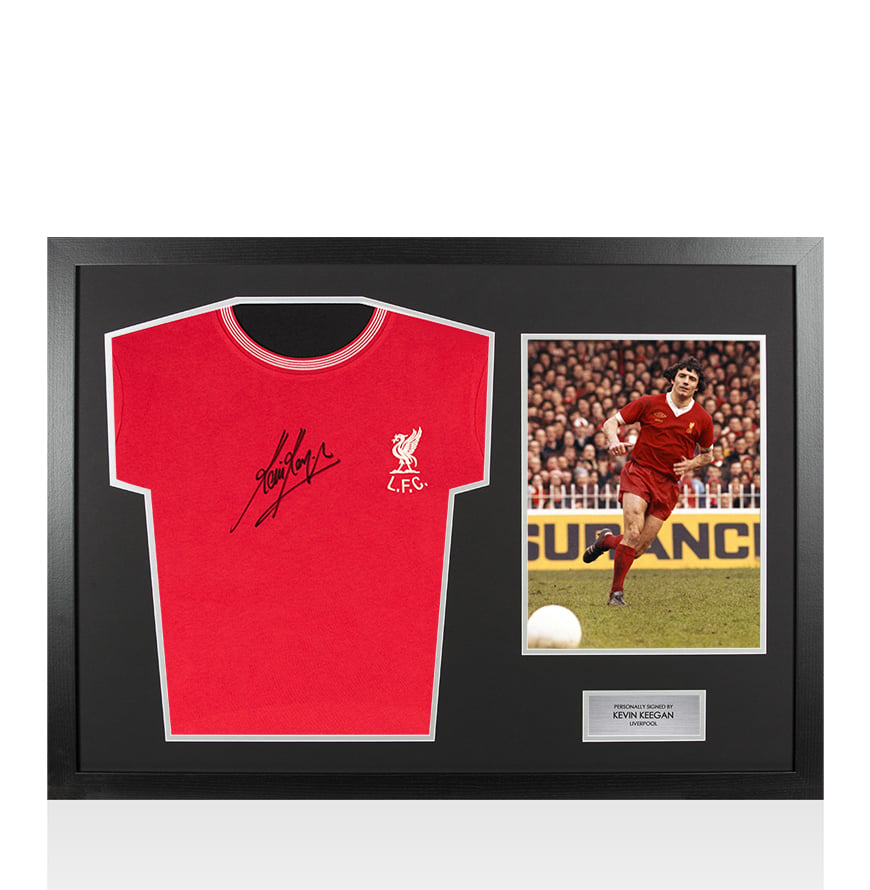 Kevin Keegan Signed Liverpool T-Shirt
