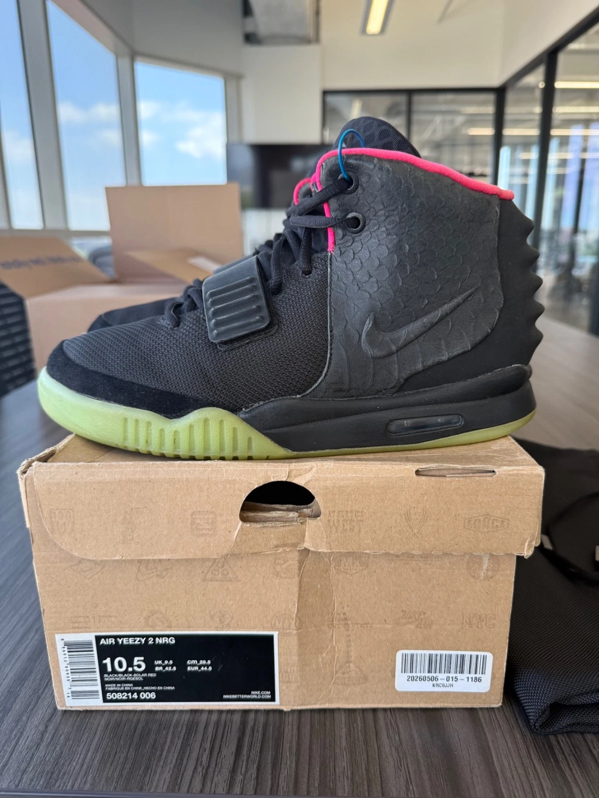 Nike Air Yeezy 2 Solar Red