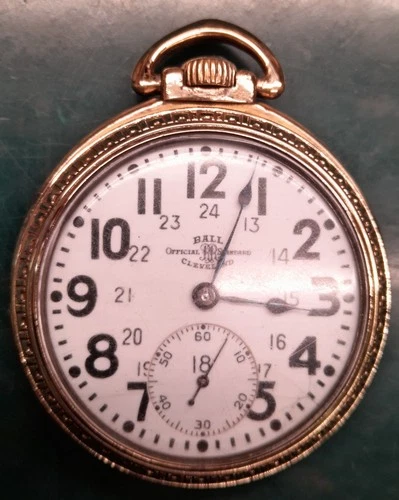 Ball Official Standard Railroad Pocket Watch