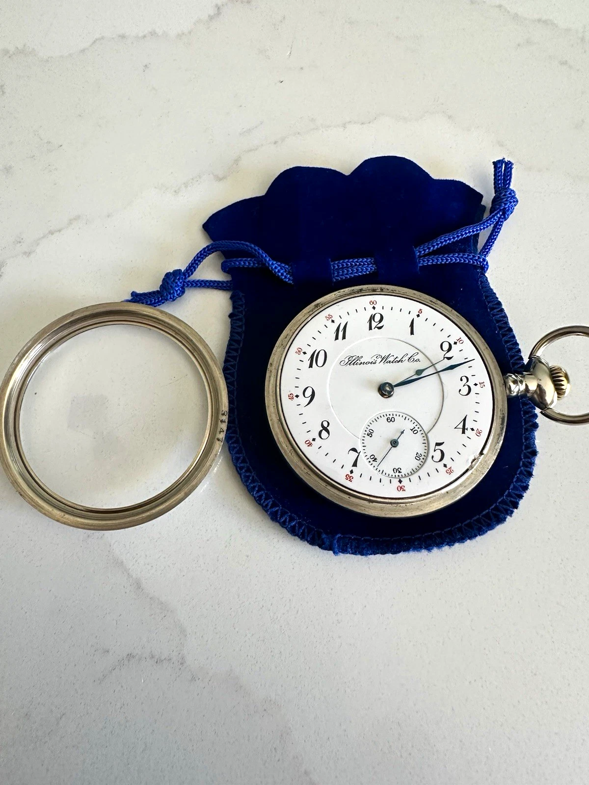 Illinois Watch Co. 16s Open-Face Pocket Watch