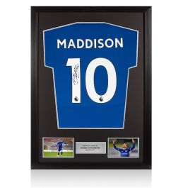 James Maddison Signed Leicester City Jersey