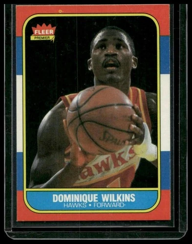1986 Fleer Dominique Wilkins #121