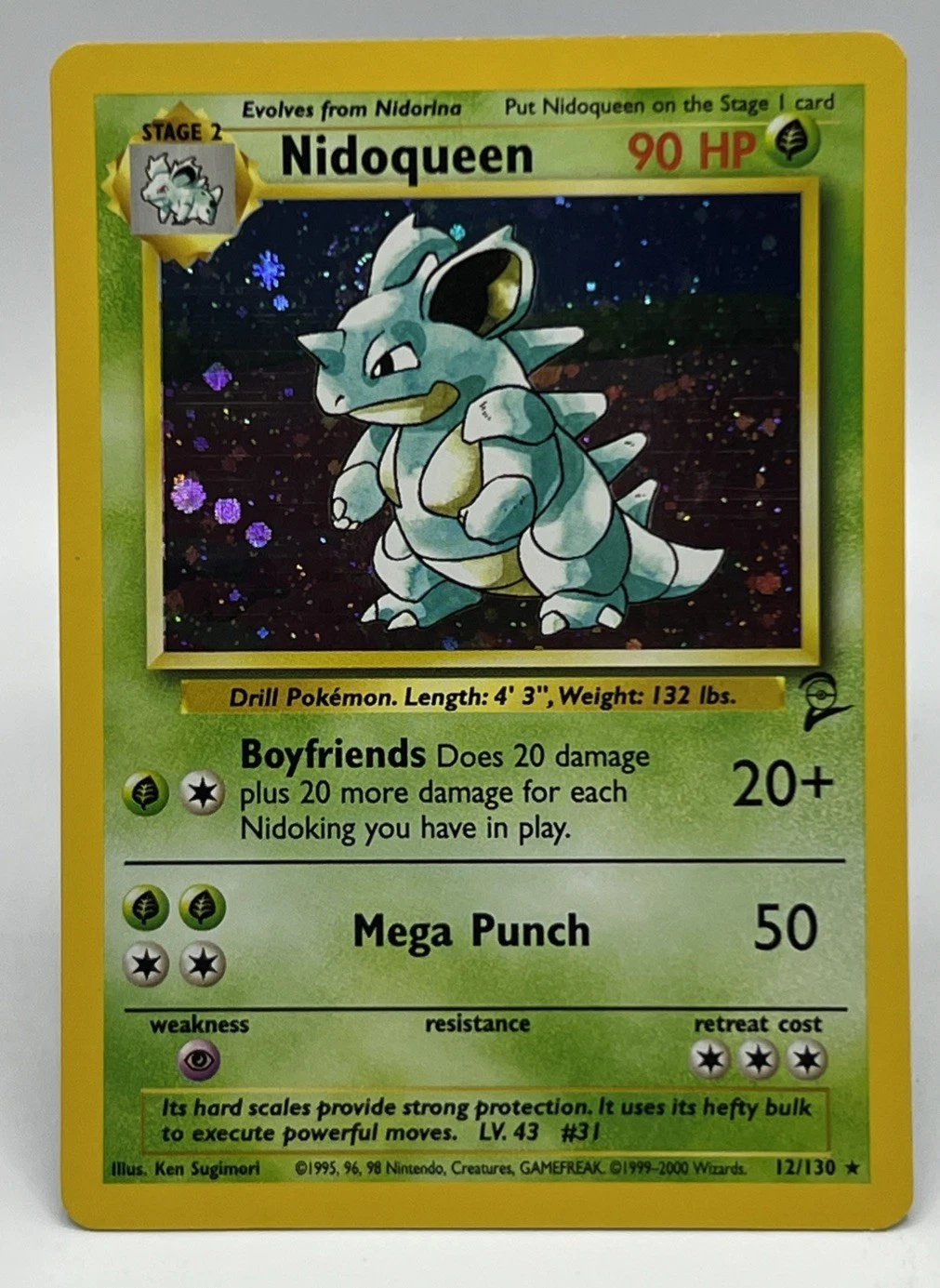Nidoqueen Base Set 2 #12