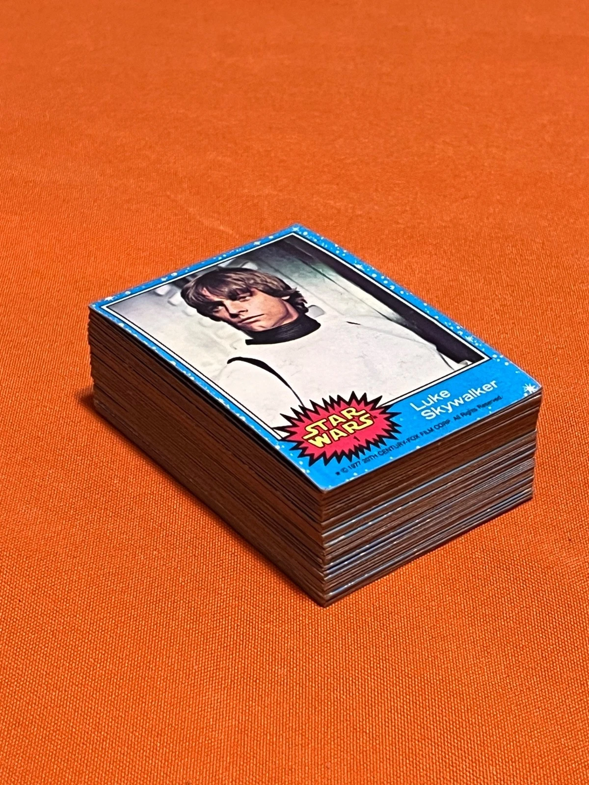 1977 Topps Star Wars Series 1 Complete 66-Card Set (Blue Border)
