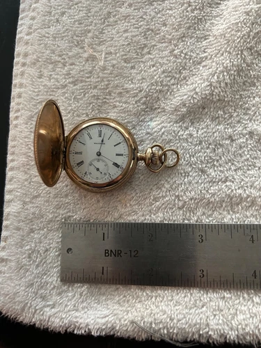 American Waltham Hunter Case Pocket Watch