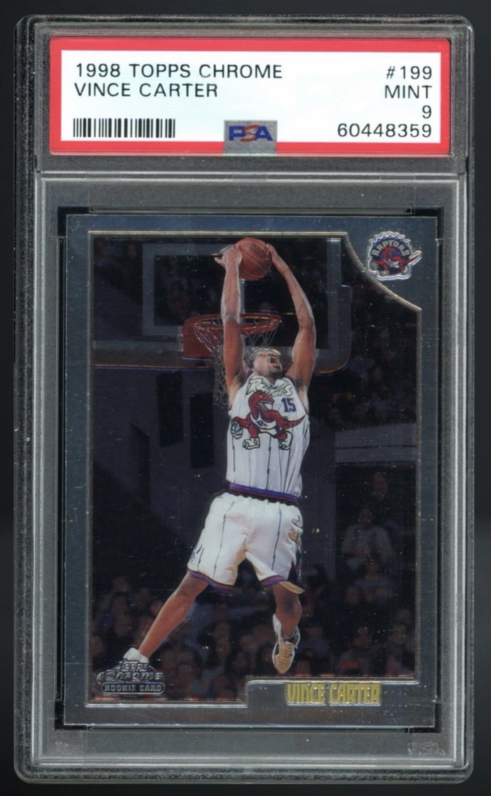 1998 Topps Chrome Vince Carter #199