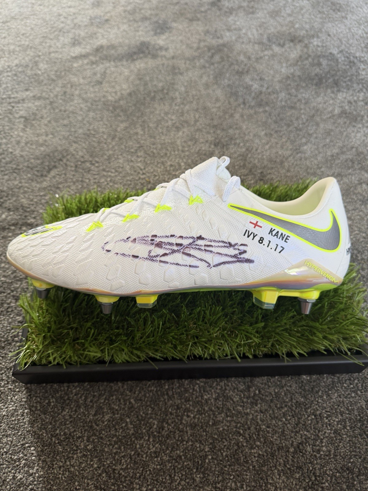 Harry Kane Signed Boot