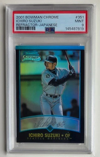 2001 Bowman Chrome Ichiro #351