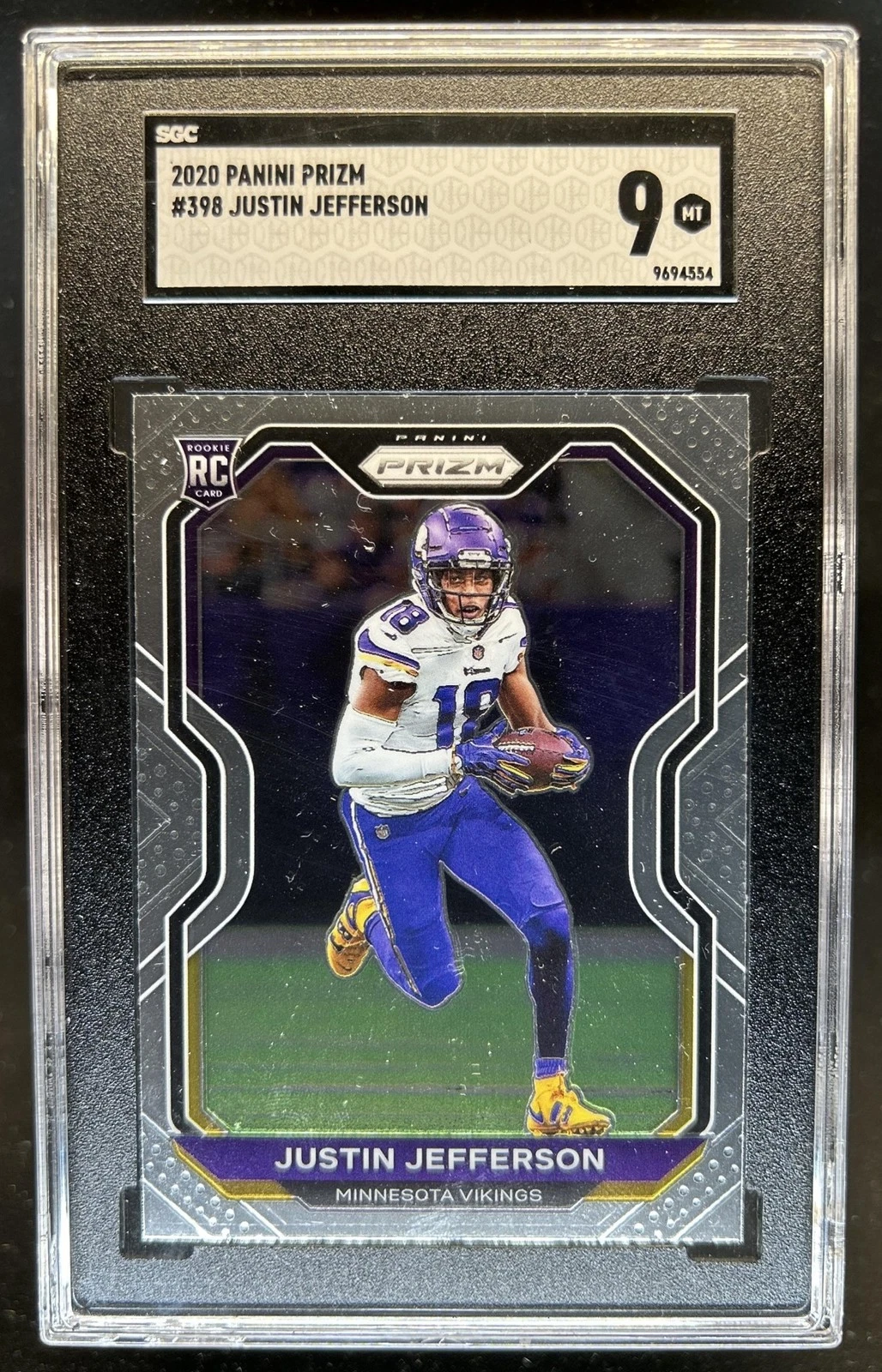 2020 Panini Prizm Justin Jefferson #398