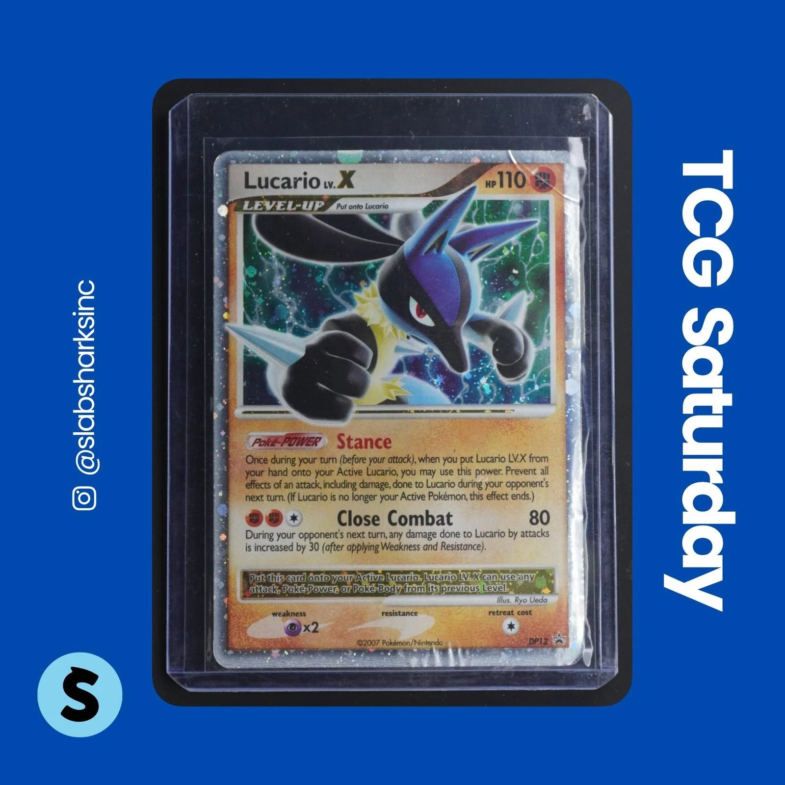 Lucario LV.X DP Black Star Promos #DP12