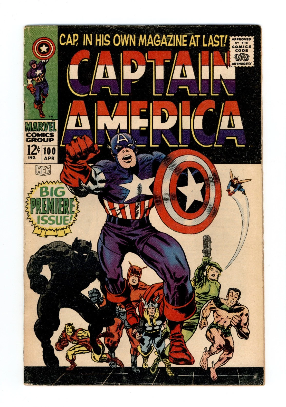 Captain America #100
