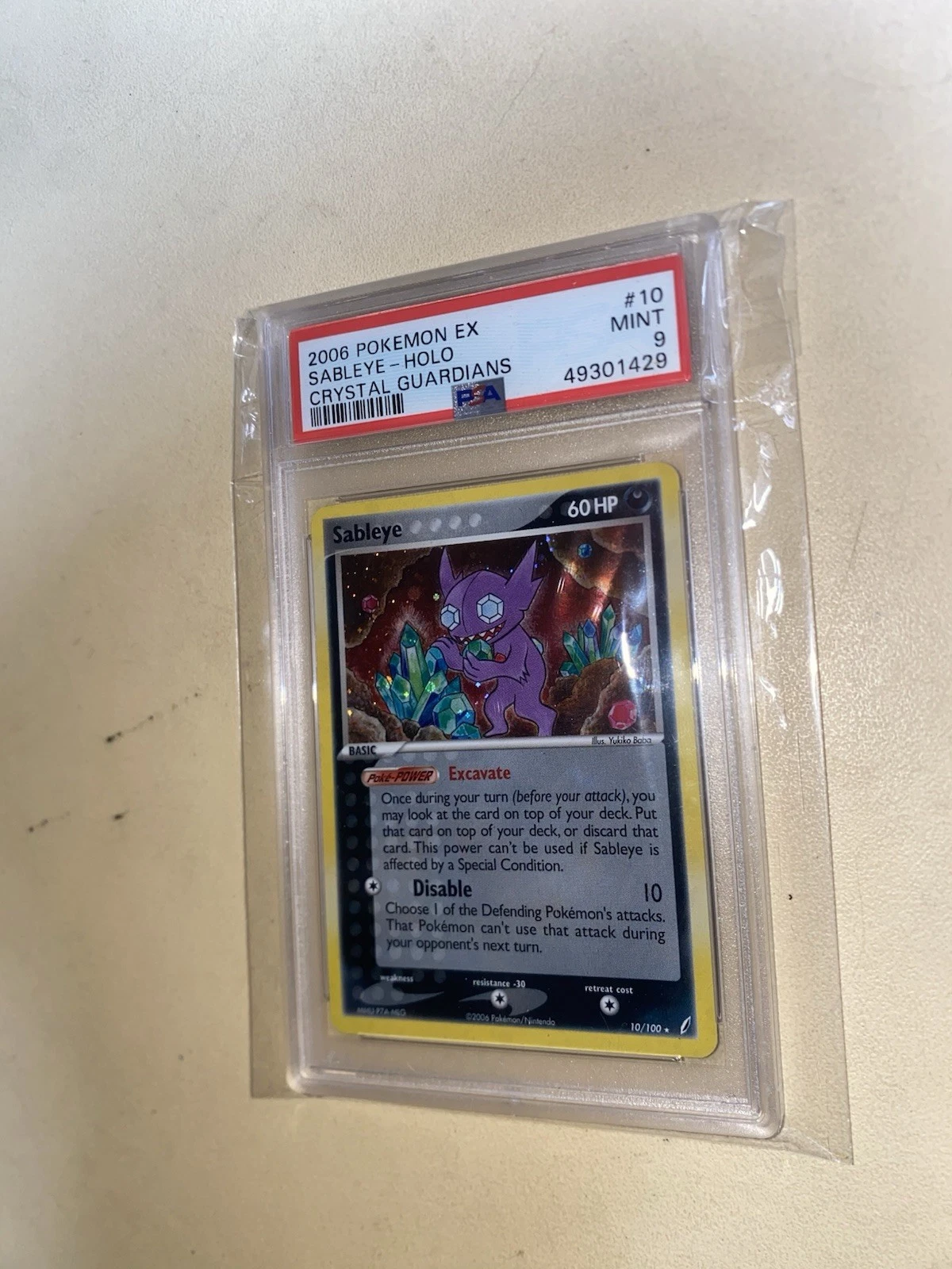Sableye Crystal Guardians #10