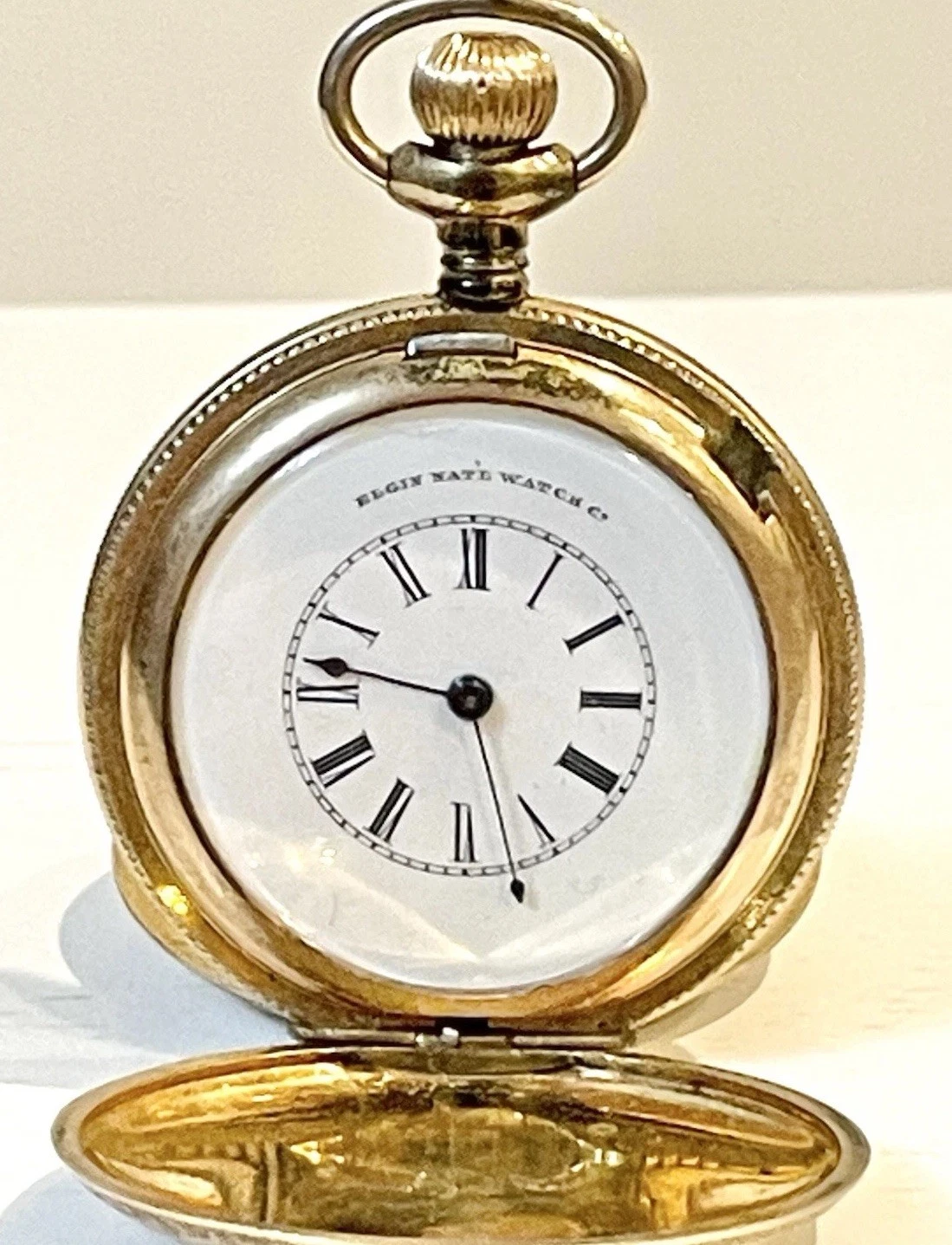 Elgin 6s Gold-Filled Hunter Case Pocket Watch