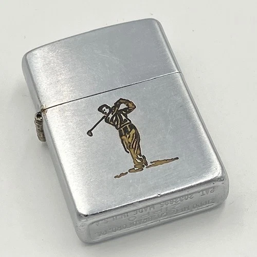 Zippo Town & Country Golfer Chrome Lighter