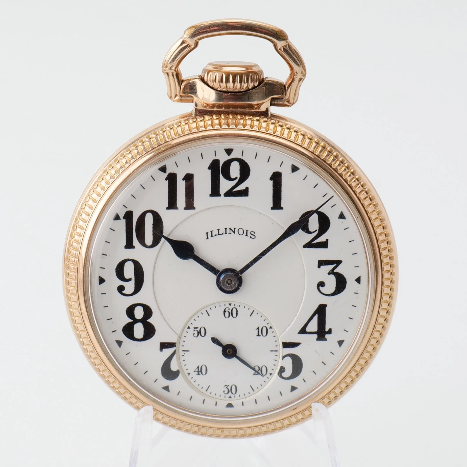 Illinois Bunn Special 60-Hour 16s Railroad Grade Pocket Watch
