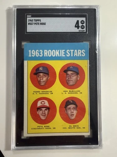 1963 Topps Pete Rose #537
