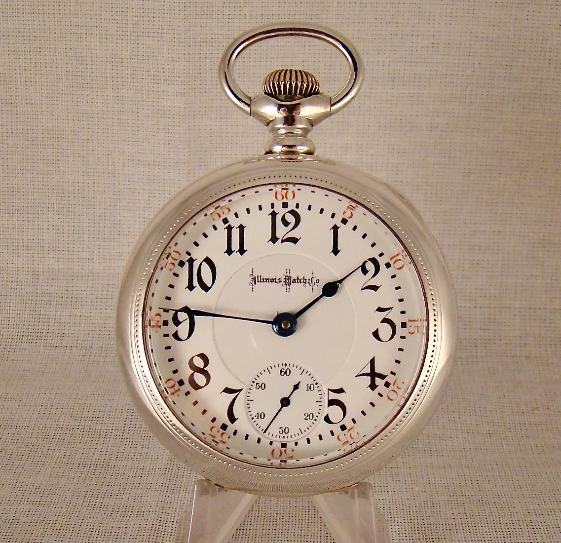 Illinois Watch Co. Bunn Special Open Face Pocket Watch