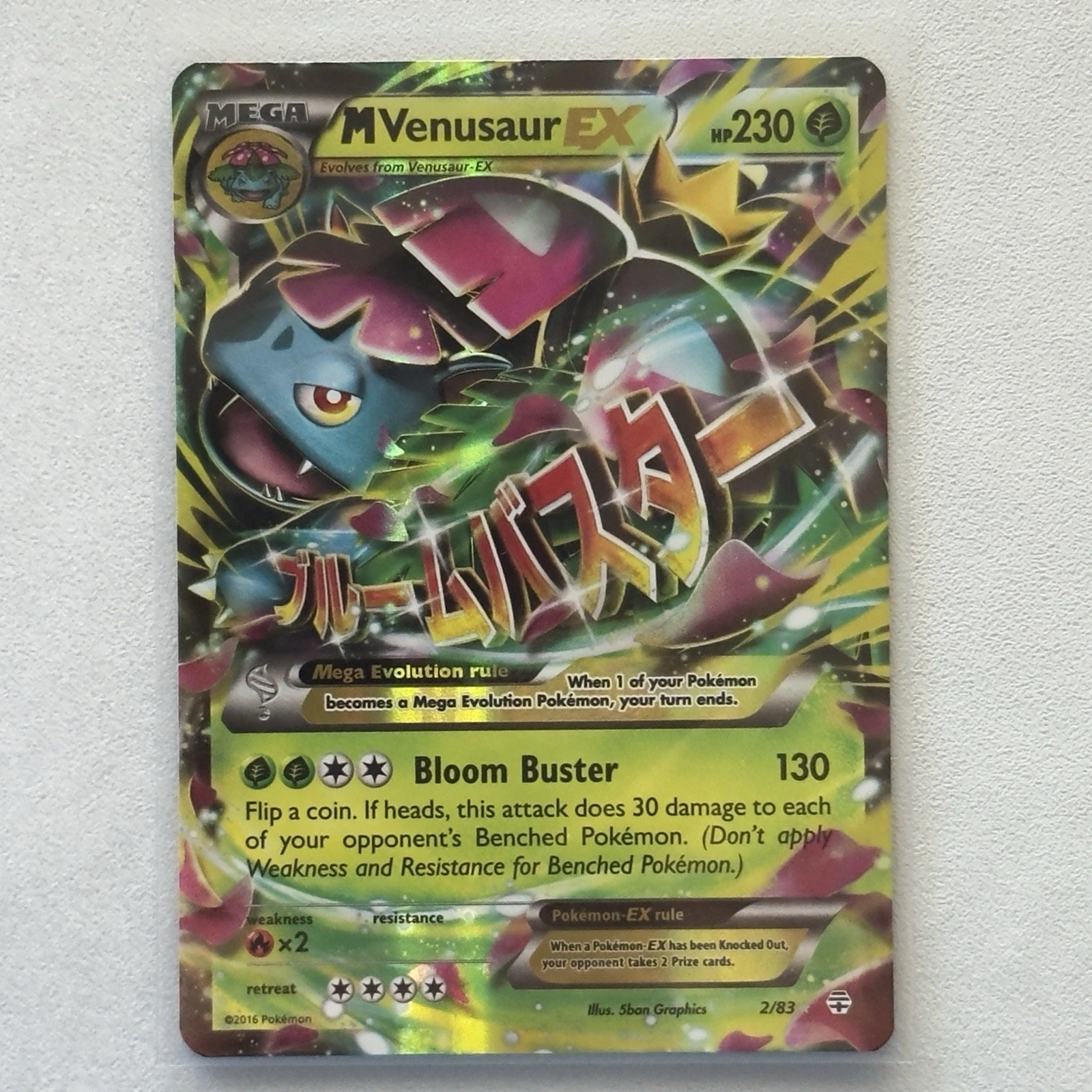 M Venusaur-EX Generations #2