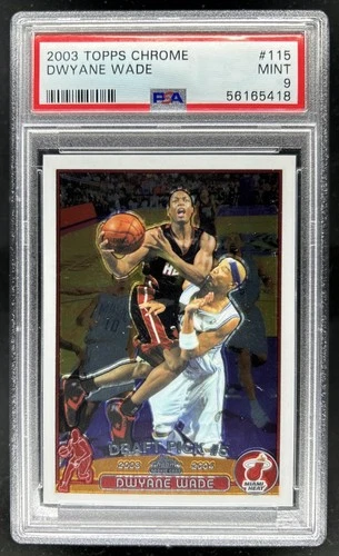 2003 Topps Chrome Dwyane Wade #115