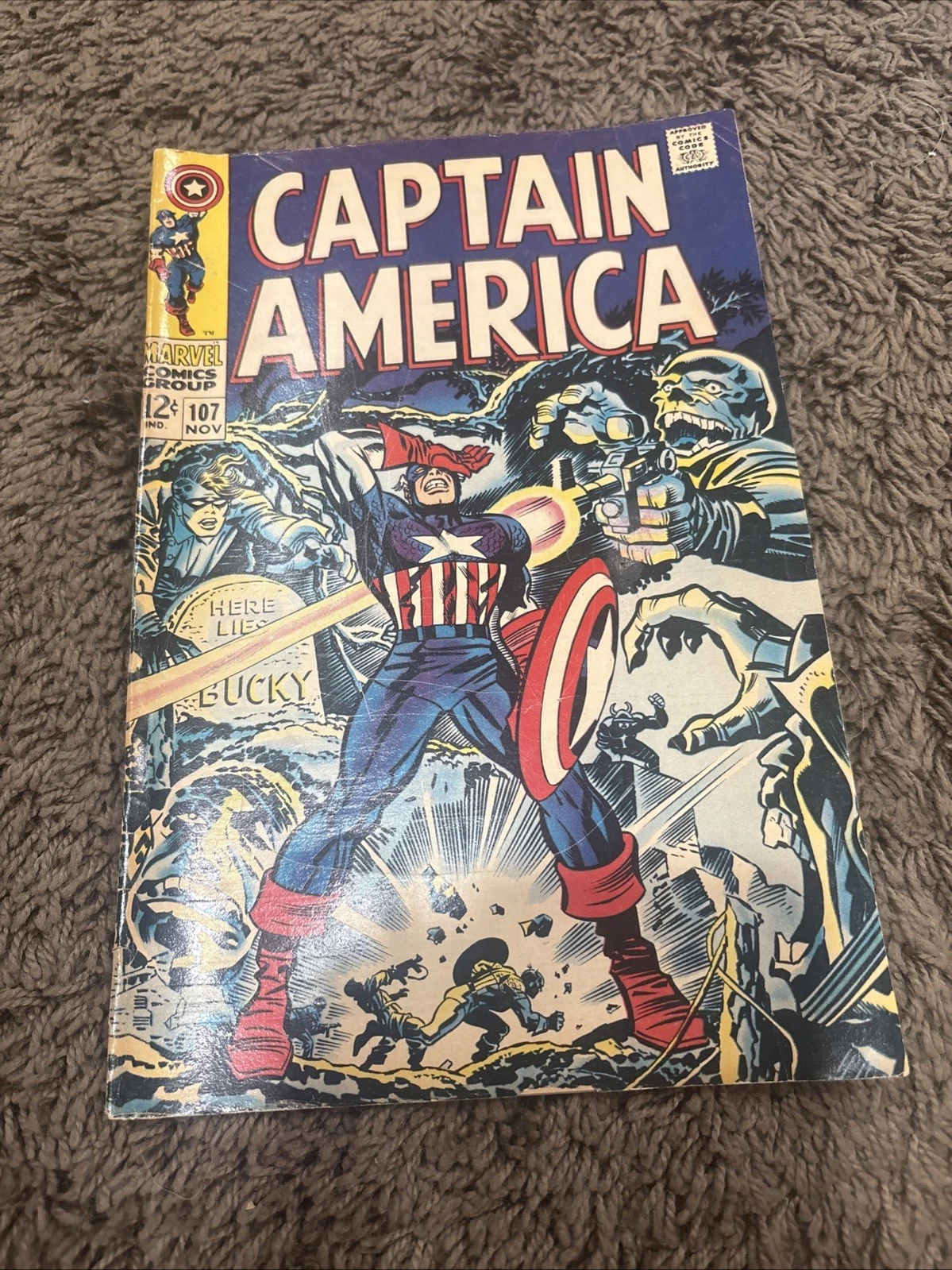 Captain America #107