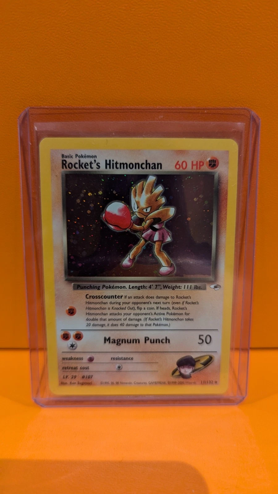 Rocket's Hitmonchan Gym Heroes #11