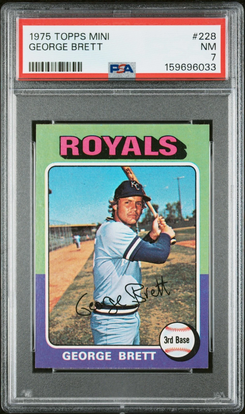1975 Topps George Brett #228