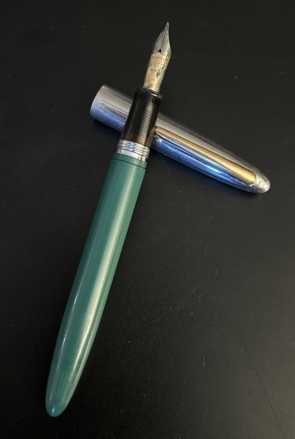 Sheaffer Snorkel Fountain Pen (Green)