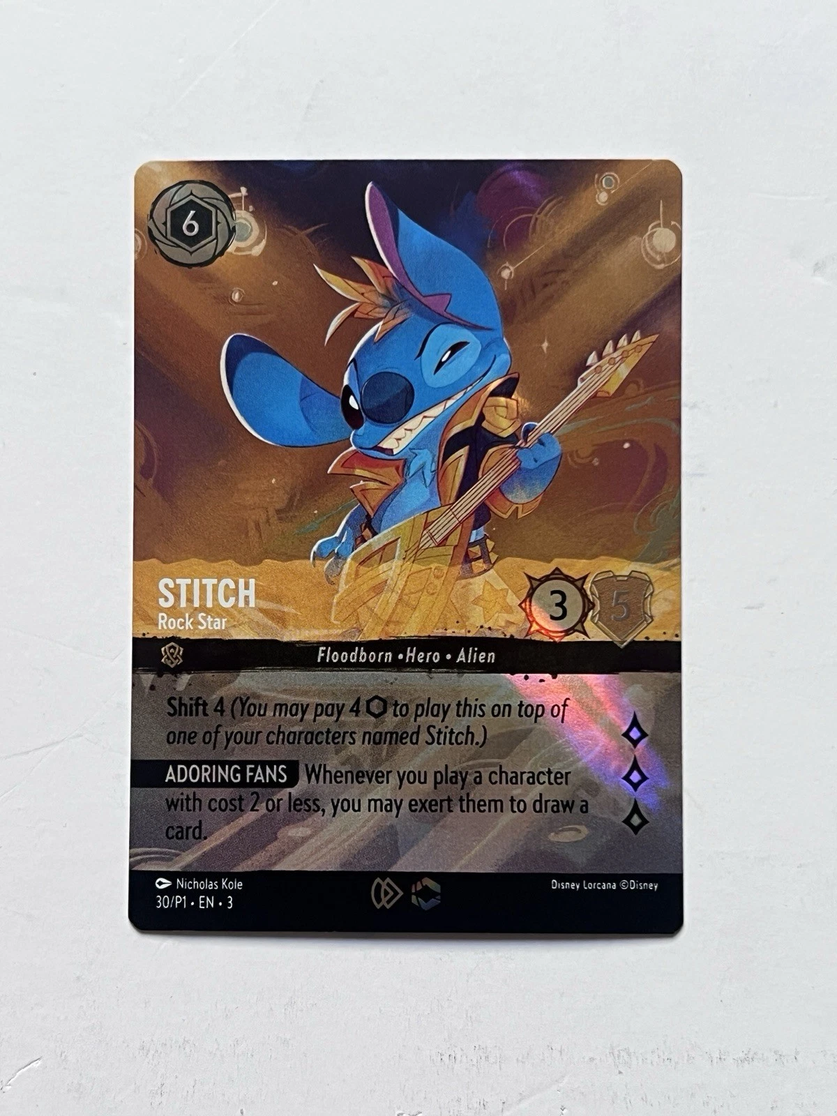 Stitch Rock Star Enchanted