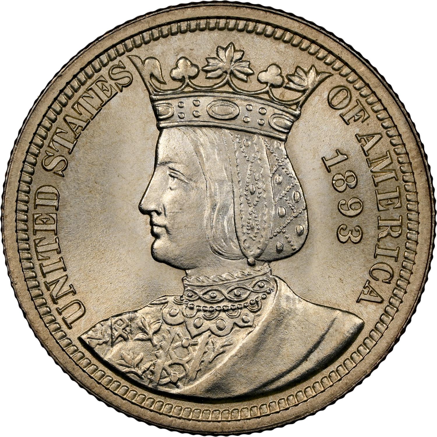 1893 Isabella Quarter