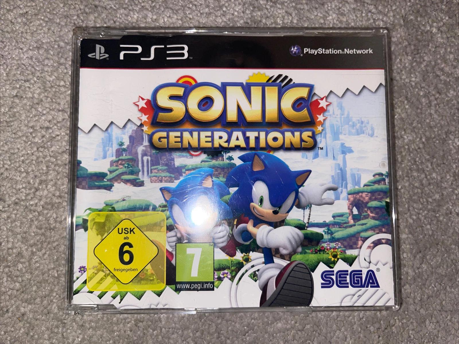Sonic Generations Not For Resale (PAL PlayStation 3)