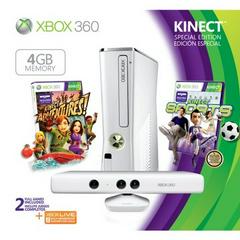 Xbox 360 Slim Console 4GB White Kinect Bundle (Xbox 360)