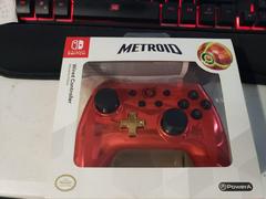 Metroid Wired Controller Chrome (Nintendo Switch)