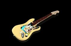 Rock Band 4 PAX East Fender Strat Guitar (PlayStation 4)