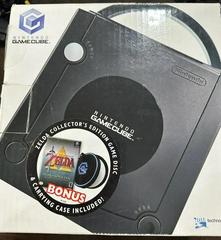 Black Gamecube System [Zelda Collectors Edition Disc Wallet] (Gamecube)