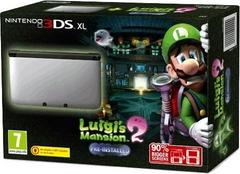Nintendo 3DS XL Silver + Black Luigi's Mansion 2 Pre-installed (PAL Nintendo 3DS)