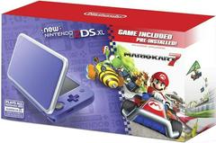 New Nintendo 2DS XL Purple + Silver Mario Kart 7 Pre-installed (Nintendo 3DS)