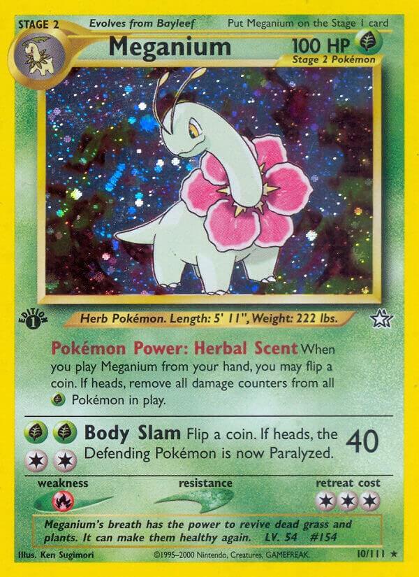 Meganium (Neo Genesis) #10 1st Edition
