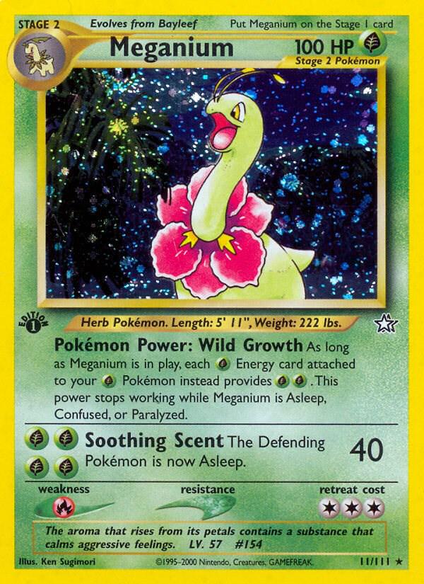Meganium (Neo Genesis) #11 1st Edition